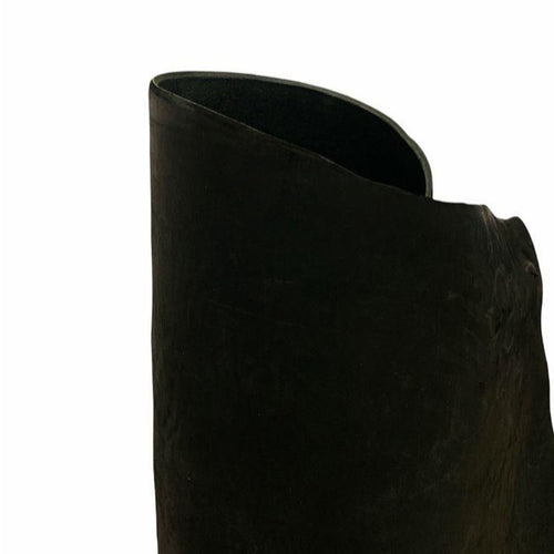 Black skirting leather